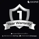 Coconut Cherry Wired K24 keyboard + M24 Mouse Combo with 104 Keys and a USB Mouse