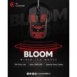 Coconut Bloom Wired LED Mouse, 1M Click Life, Upto 1000 DPI, Special Grey Cable