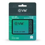 EVM 512GB 2.5-Inch SATA Internal SSD - 550MB/s Read & 500MB/s Write - 5-Year Warranty (EVM25/512GB)