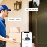 EzvizH8C 4MP 2K+ Outdoor Wi-Fi Camera Smart Night Vision 360° Coverage Auto-Tracking AI Human DetectionWeatherproof Design Supports MicroSD Card(Upto 512 GB) White, H8C