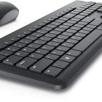 Dell KM3322W Wireless USB Keyboard and Mouse Combo, Anti-Fade & Spill-Resistant Keys, up to 36 Month Battery Life, 3Y Advance Exchange Warranty - Black