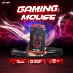 Coconut Bloom Wired LED Mouse, 1M Click Life, Upto 1000 DPI, Special Grey Cable