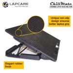 Lapcare DCX-A101 ChillMate Laptop Cooler (Black)