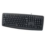 RAPOO NK2600/Spill-resistant Wired USB Standard Desktop Keyboard Compatible with Desktop, Laptop, Mac  (Black)